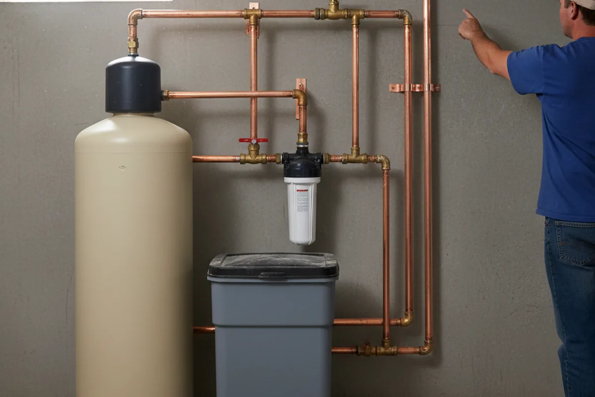 Whole-house water treatment system installed in Hegins